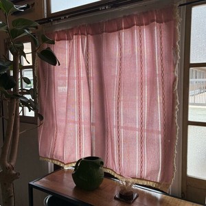 Curtain Embroidery Pink Tempo 140 x 100cm
