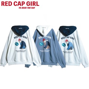 RED CAP GIRL Hoodie Back Print