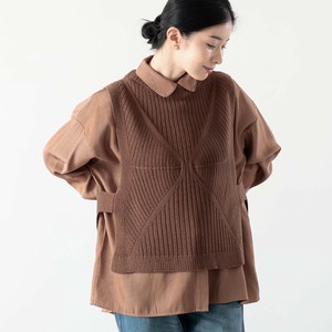 Vest/Gilet Bottle Neck Switching Made in Japan