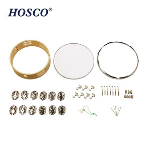 HOSCO(ホスコ)  楽器組立キット　タンバリンキット  TA-KIT-1