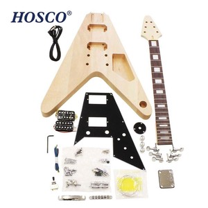 HOSCO(ホスコ)  楽器組立キット　エレキギターキット　FVタイプ  ER-KIT-FV