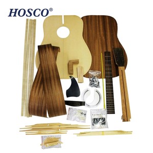 HOSCO(ホスコ)  楽器組立キット　フォークギターキット　マホガニー  GR-KIT-D2