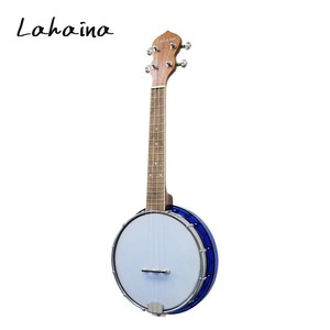 Lahaina(ラハイナ)  クリスタルバンジョーウクレレ　ブルー  LBU-200BL