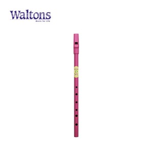 Waltons(ウォルトンズ)  民族楽器　レインボーホイッスル　ピンク　Key : D  1562P