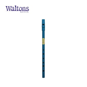 Waltons(ウォルトンズ)  民族楽器　レインボーホイッスル　ブルー　Key : D  1553P