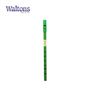Waltons(ウォルトンズ)  民族楽器　レインボーホイッスル　ライトグリーン　Key : D  1552P