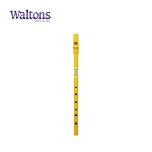 Waltons(ウォルトンズ)  民族楽器　レインボーホイッスル　イエロー　Key : D  1550P