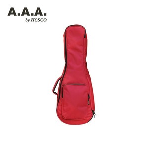 HOSCO(ホスコ)A.A.A.(トリプルエー) ソフトケース AC-410RD  コンサートウクレレ用 バーガンディ