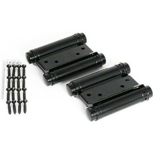 ハイロジック　17542　PEN　黒塗り自由丁番(両開)　76mm　1組入