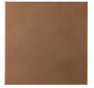 ハイロジック　59050　スチールパネル　20×20cm　ブラシブロンズ　25枚入