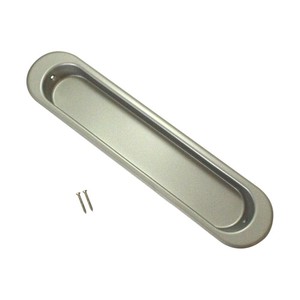 17235 戸引手 皐月 フラッシュシルバー 230mm 1個入 00017235-001