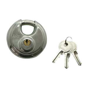 GY-179 ステンレス太鼓錠 70mm 3本キー 00071179-001