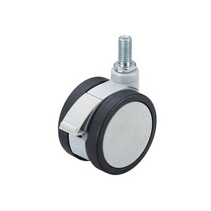 26302 フォルテキャスター75mm M12ボルト・ストップ付 0026302