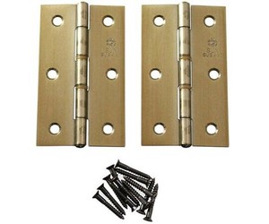 ハイロジック　17529　ステンレス蝶番76mm　LU　2枚入