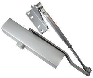 リョービ ドアクローザ 20シリーズ パラレル型 L型ブラケット シルバー 21PL　22235