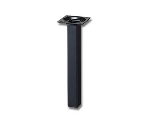 光　KSK252-1　スマートレグ角脚　200mm　黒　874924