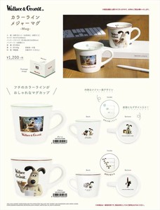 【予約品】ウォレスとグルミット カラーラインメジャーマグ《 8/7(木) 予約〆切り》