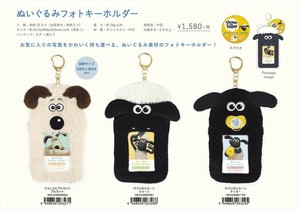 【予約品】ウォレスとグルミット・ひつじのショーン ぬいぐるみフォトキーホルダー《 8/7(木) 予約〆切り》