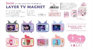 【予約品】MYMELODY＆KUROMI レイヤーTVマグネット《 8/7(木) 予約〆切り》