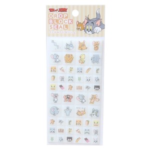 【取寄品】【シール】トムとジェリー ドロップブロックシール ファニーアート