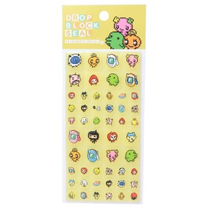 【取寄品】【シール】たまごっち ドロップブロックシール イエロー