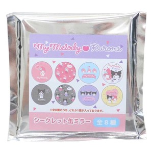 【手鏡】マイメロディ＆クロミ シークレット缶ミラー