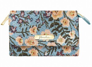 ■2025AW　先行予約■　フロルシック　ミラー付きミニポーチ　ブルー