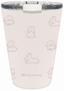■2025AW　先行予約■　ミミムー　ステンレスタンブラー（380ml）　ウサギ