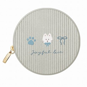 ■2025AW　先行予約■　ジョイフルビット　サークルミニポーチ　ねこ