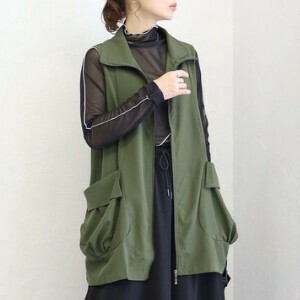 2025年新商品 背心外套/马甲 Design 口袋 拉链