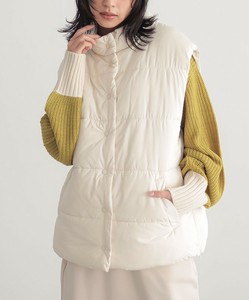 中綿ベスト ダウンベスト ベスト レディース アウター ノースリーブ S M L LL XL 3L XXL 大きいサイズ AW