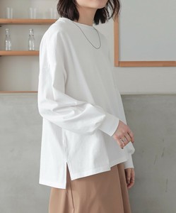 2025年新商品 T 恤/上衣 泡泡袖 针织衫 开叉 女士 长袖 长T恤 秋冬