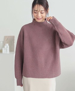 メランジハイネックニット レディース トップス ニット 長袖 大きいサイズ SS AW