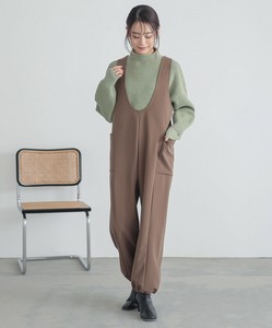 前後2wayドロストサロペット レディース 大きいサイズ SS AW