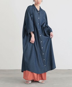 2025年新商品 洋装/连衣裙 女士 衬衫洋装/连衣裙 7分袖 秋冬