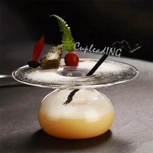 人気上昇 INSスタイル 飛行船カップ 個性 グラス レストランの特色 バタフライカップ