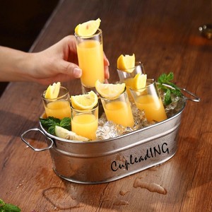 ＜SALE＞早い者勝ち カクテルグラス お酒の道具 組み合わせ セット キャンプ 個性 コップ6杯 収納盤