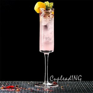 ≪予約商品≫早い者勝ち ストレート シャンパンカップ ハイフット バー ワイングラス