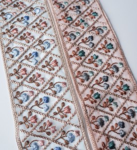 インド刺繍リボン　1mカット_C111