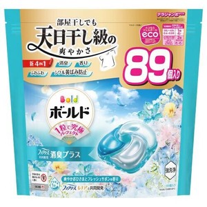 ボールドジェルボール4D　爽やかフレッシュフラワーサボンの香り　つめかえテラジャンボサイズ 89個入