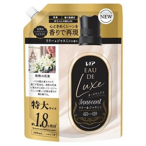 レノアオードリュクス　イノセントリリー＆ジャスミンの香り　つめかえ用特大サイズ 680ml 【柔軟剤 消臭】