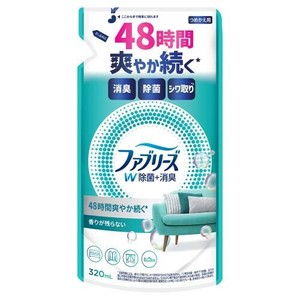 ファブリーズW除菌　つめかえ 320ml 【エアケア製品 消臭】