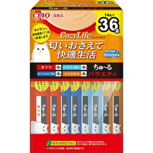 ［いなばペットフード］CIAO CozyLifeちゅ〜るバラエティBOX 14g×36本