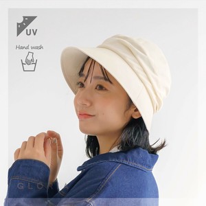 【春夏即納】UVキャスケット　帽子　レディース　婦人　UVカット　紫外線対策