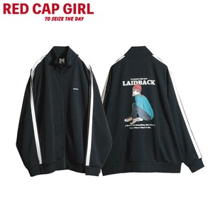 运动服 特别价格 后背印花 RED CAP GIRL