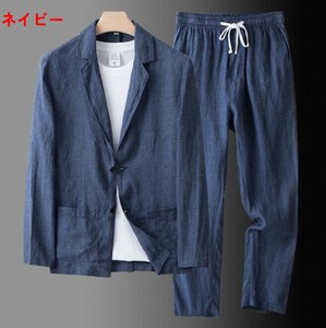 スーツ 2点セット 無地 快適 メンズ ファッション   MBQ2397
