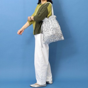 ■予約販売■2025新作【COOCO】スパンコール巾着トートバッグ A4収納可能
