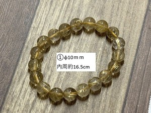 （花時計様専用ページ）ゴールドルチルクォーツ 10mm &12mm ブレスレット