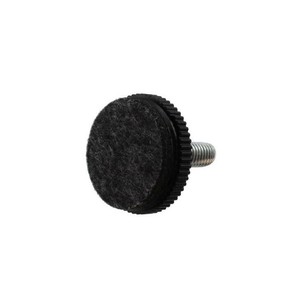 ハイロジック フェルトアジャスター　黒　40φ　M10　1個入　57316