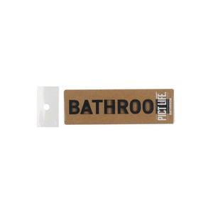 ハイロジック PICT LIFE.　BATHROOM　黒　1枚入　24780